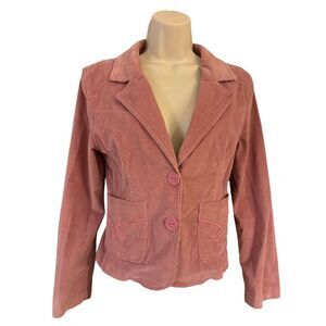 Vintage 1990’s /Y2K Jennyfer.J Mauve Corduroy Jacket  Juniors Medium